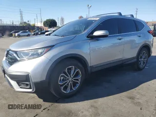2020 Honda CR-V EX-L with VIN 7FARW1H81LE000105, listed as a Copart auction lot 89028285 with 16,713 mi miles and Salvage Title. Bid and sale history available at carsss.com. Image 1.