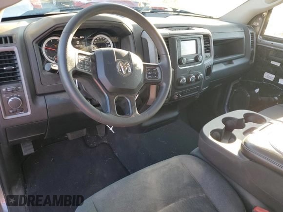 2022 Ram 1500 Tradesman with VIN 3C6JR6DG7NG330619, listed as a Copart auction lot 46096875 with 12,919 mi miles and Salvage title. Bid and sale history available at DreamBid. Image 8.