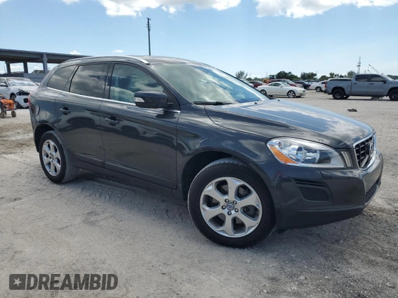 2013 Volvo XC60 3.2L with VIN YV4952DL0D2423595, listed as a Copart auction lot 56705385 with 121,341 mi miles and Salvage title. Bid and sale history available at DreamBid. Image 4.