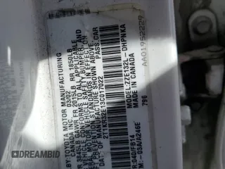 2003 Toyota Matrix Std z VIN 2T1KR32E13C017022, wystawiony jako Copart lot #54965095 z przebiegiem Nie podano mil oraz Szkoda całkowita • Salvage title. Historia ofert i sprzedaży dostępna na DreamBid. Obrazek 12.