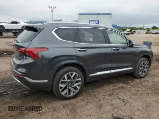 2023 Hyundai Santa Fe Calligraphy with VIN 5NMS5DAL8PH501030, listed as a Copart auction lot 59320305 with 35,178 mi miles and Salvage title. Bid and sale history available at DreamBid. Image 3.