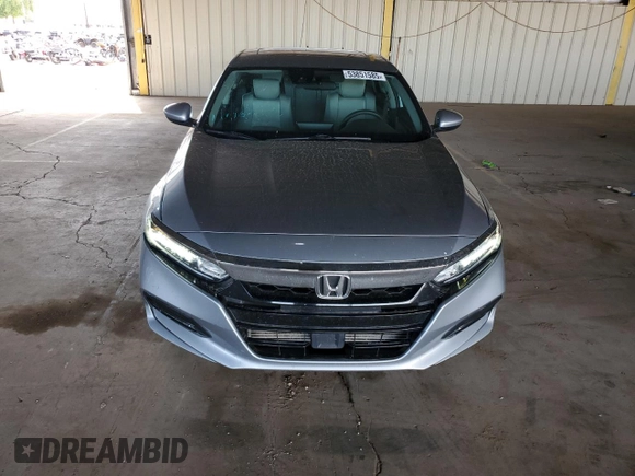 2018 Honda Accord EX with VIN 1HGCV1F47JA136590, listed as a Copart auction lot 53851585 with 100,260 mi miles and Salvage Title. Bid and sale history available at DreamBid. Image 5.