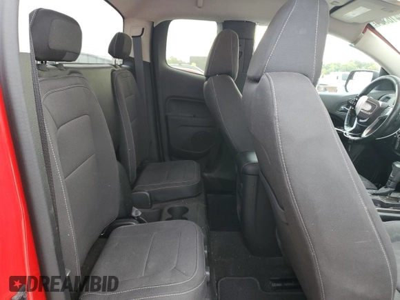 2015 GMC Canyon 2WD SLE with VIN 1GTH5BEA6F1142406, listed as a Copart auction lot 72416354 with 121,670 mi miles and Salvage Title. Bid and sale history available at carsss.com. Image 11.