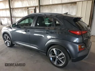 2020 Hyundai Kona Ultimate with VIN KM8K53A59LU548965, listed as a Copart auction lot 69809444 with 26,880 mi miles and Salvage Title. Bid and sale history available at carsss.com. Image 2.
