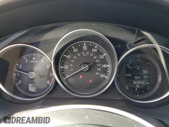 2017 Mazda 6 Touring with VIN JM1GL1V51H1111906, listed as a Copart auction lot 48467945 with 80,852 mi miles and Salvage Title. Bid and sale history available at carsss.com. Image 9.