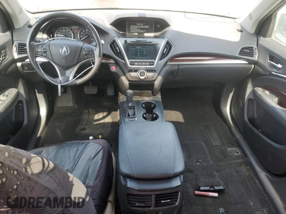 2014 Acura MDX with VIN 5FRYD4H25EB020319, listed as a Copart auction lot 48024655 with 112,842 mi miles and Salvage Title. Bid and sale history available at carsss.com. Image 8.