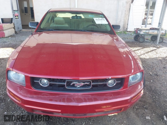 2008 Ford Mustang Deluxe with VIN 1ZVHT80N185124424, listed as a IAAI auction lot 42216870 with 45,660 mi miles and . Bid and sale history available at DreamBid. Image 12.