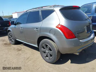 2007 Nissan Murano SL with VIN JN8AZ08W87W666621, listed as a IAAI auction lot 42063305 with 210,268 mi miles. Bid and sale history available at carsss.com. Image 3.