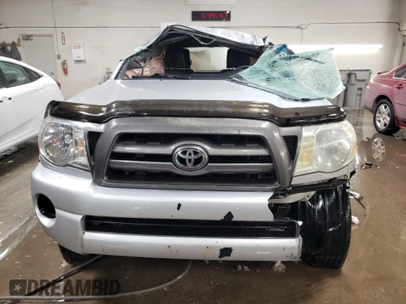 2010 Toyota Tacoma with VIN 5TEUX4EN2AZ714643, listed as a Copart auction lot 45962485 with 0 mi miles and Salvage Title. Bid and sale history available at carsss.com. Image 5.