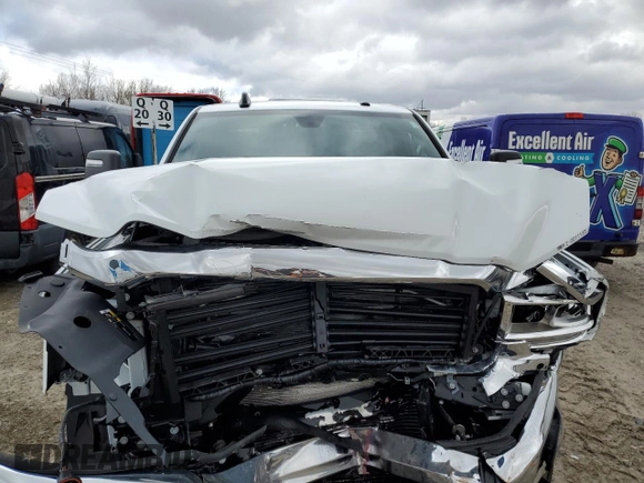 2024 Ram 2500 Tradesman with VIN 3C6UR5CL2RG194296, listed as a Copart auction lot 50347865 with 7,587 mi miles and Salvage title. Bid and sale history available at DreamBid. Image 11.