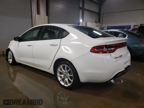 2013 Dodge Dart Rallye with VIN 1C3CDFBAXDD231128, listed as a Copart auction lot 52579245 with 108,982 mi miles and Salvage Title. Bid and sale history available at carsss.com. Image 2.