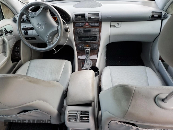 2004 Mercedes-Benz C 320 with VIN WDBRF64J34F480452, listed as a Copart auction lot 88259605 with 119,240 mi miles and Clean Title. Bid and sale history available at DreamBid. Image 8.