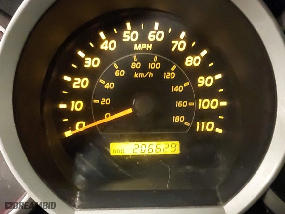 2006 Toyota 4Runner SR5 with VIN JTEBU14RX68061714, listed as a IAAI auction lot 41430786 with 206,629 mi miles. Bid and sale history available at carsss.com. Image 16.