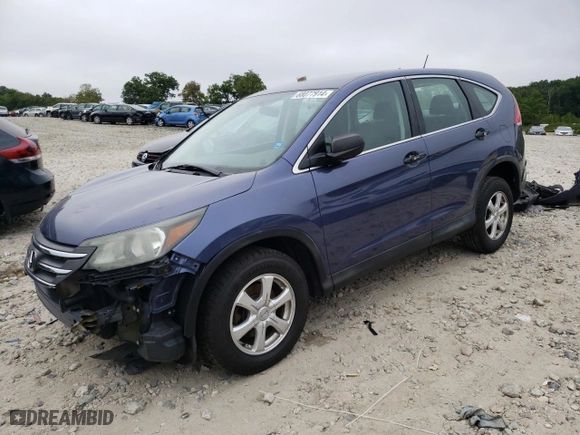 2013 Honda CR-V LX with VIN 2HKRM4H31DH606644, listed as a Copart auction lot 68077914 with 142,107 mi miles and Non Repairable. Bid and sale history available at carsss.com. Image 1.