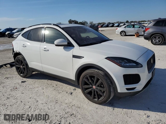 2019 Jaguar E-Pace SE with VIN SADFP2FX1K1Z47989, listed as a Copart auction lot 46450325 with 40,470 mi miles and Salvage Title. Bid and sale history available at DreamBid. Image 4.
