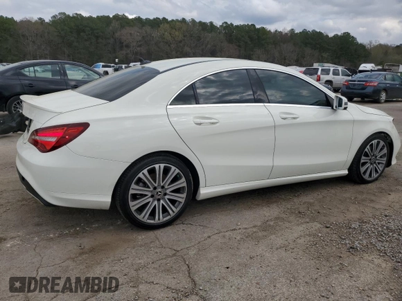 2018 Mercedes-Benz CLA 250 with VIN WDDSJ4EBXJN578088, listed as a Copart auction lot 46814364 with 66,355 mi miles and . Bid and sale history available at DreamBid. Image 3.