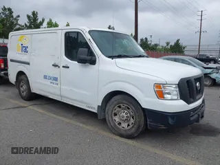 2012 Nissan NV S with VIN 1N6BF0KL6CN104110, listed as a IAAI auction lot 42118153 with 382,169 mi miles. Bid and sale history available at carsss.com. Image 1.