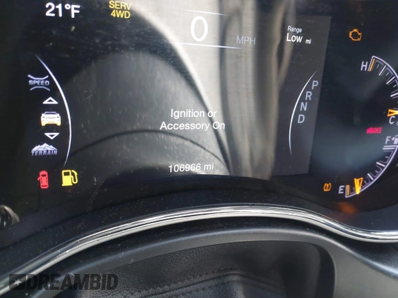 2019 Jeep Grand Cherokee Limited X with VIN 1C4RJFBG5KC693859, listed as a IAAI auction lot 41400893 with 106,966 mi miles and . Bid and sale history available at DreamBid. Image 15.