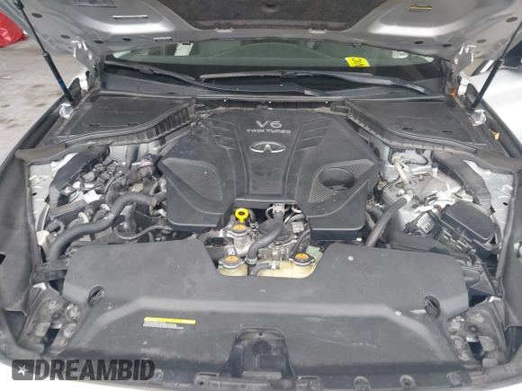 2020 Infiniti Q50 Luxe with VIN JN1EV7AP4LM206062, listed as a IAAI auction lot 41208388 with 64,621 mi miles and . Bid and sale history available at DreamBid. Image 10.