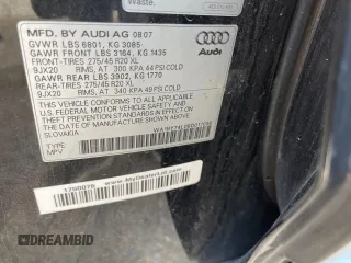 2008 Audi Q7 3.6L Premium with VIN WA1BY74L08D017006, listed as a Copart auction lot 52053825 with 203,746 mi miles and Clean Title. Bid and sale history available at carsss.com. Image 10.