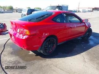 2004 Acura RSX with VIN JH4DC54874S009048, listed as a IAAI auction lot 40386772 with 202,707 mi miles. Bid and sale history available at carsss.com. Image 4.