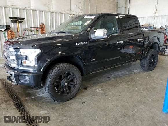 2015 Ford F-150 XLT with VIN 1FTEW1EGXFFA07639, listed as a Copart auction lot 61603935 with 153,601 mi miles and Clean title. Bid and sale history available at DreamBid. Image 1.