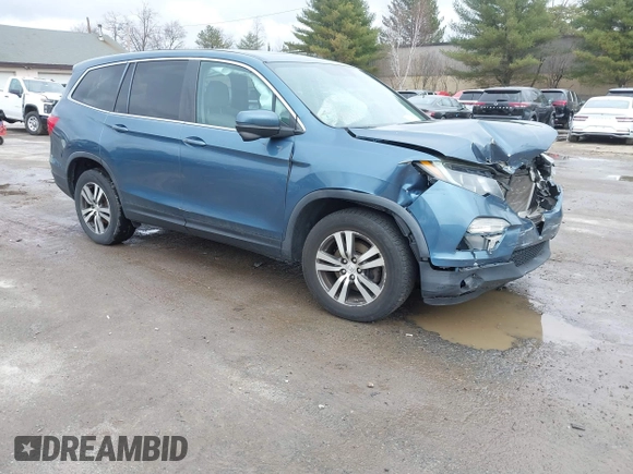 2016 Honda Pilot EX-L z VIN 5FNYF6H5XGB014486, wystawiony jako IAAI lot #41956284 z przebiegiem 119 594 mil mil oraz . Historia ofert i sprzedaży dostępna na DreamBid. Obrazek 1.