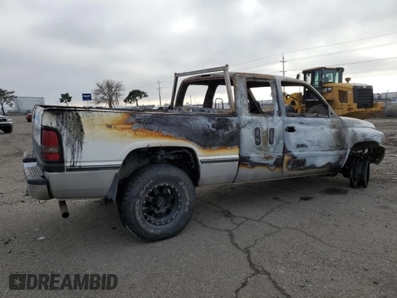 1997 Dodge 1500 with VIN 1B7HF13Z1VJ529346, listed as a Copart auction lot 88708305 with Not Provided miles and Salvage Title. Bid and sale history available at DreamBid. Image 3.