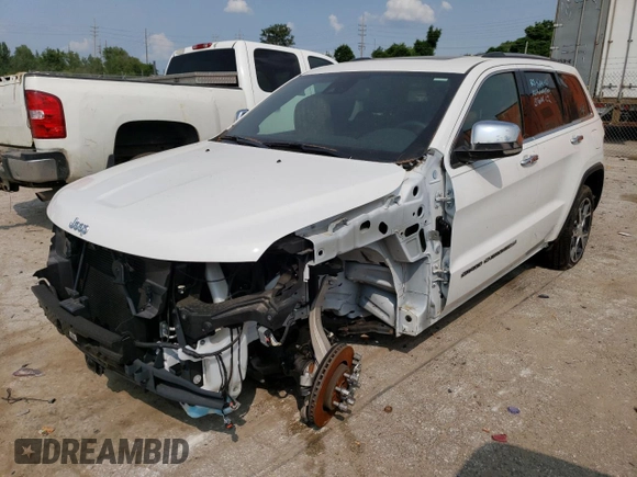 2022 Jeep Grand Cherokee WK Limited with VIN 1C4RJFBG2NC145175, listed as a Copart auction lot 63207813 with 4,780 mi miles and Salvage Title. Bid and sale history available at carsss.com. Image 1.