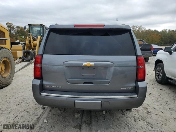 2020 Chevrolet Suburban Premier with VIN 1GNSCJKC3LR140399, listed as a Copart auction lot 77262944 with 69,901 mi miles and Salvage Title. Bid and sale history available at carsss.com. Image 6.