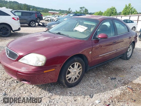 2005 Mercury Sable LS with VIN 1MEFM55S35A620072, listed as a IAAI auction lot 42760116 with 137,297 mi miles and . Bid and sale history available at DreamBid. Image 2.