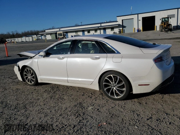 2019 Lincoln MKZ Reserve I with VIN 3LN6L5D91KR614030, listed as a Copart auction lot 46224965 with 47,639 mi miles and Salvage Title. Bid and sale history available at carsss.com. Image 2.