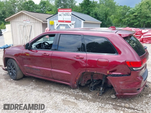 2017 Jeep Grand Cherokee Altitude with VIN 1C4RJFAG0HC700419, listed as a IAAI auction lot 42553449 with 143,872 mi miles and . Bid and sale history available at DreamBid. Image 15.
