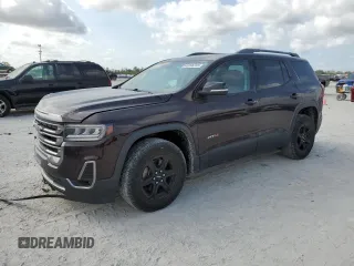2020 GMC Acadia AT4 z VIN 1GKKNLLS9LZ195433, wystawiony jako Copart lot #45266345 z przebiegiem 73 338 mil mil oraz Szkoda całkowita • Salvage title. Historia ofert i sprzedaży dostępna na DreamBid. Obrazek 1.