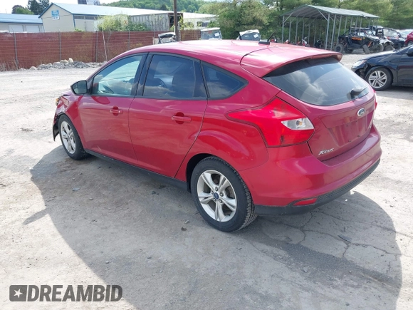 2012 Ford Focus SE with VIN 1FAHP3K29CL461124, listed as a IAAI auction lot 42165555 with 155,873 mi miles and . Bid and sale history available at carsss.com. Image 3.