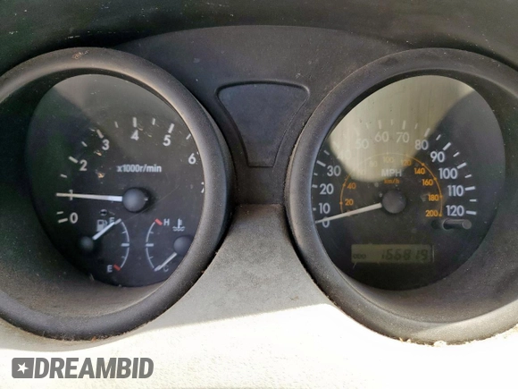 2005 Chevrolet Aveo LS with VIN KL1TD62665B359524, listed as a Copart auction lot 64398555 with 166,819 mi miles and Salvage title. Bid and sale history available at DreamBid. Image 9.