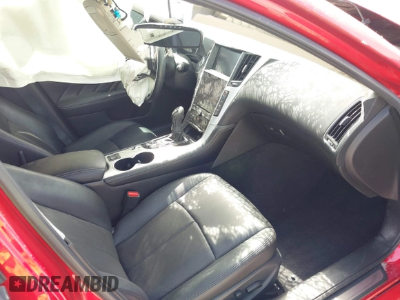 2021 Infiniti Q50 Luxe with VIN JN1EV7BP1MM705935, listed as a IAAI auction lot 42259901 with 52,813 mi miles and . Bid and sale history available at DreamBid. Image 5.