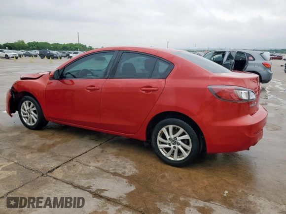 2013 Mazda 3 i Touring with VIN JM1BL1V74D1767779, listed as a Copart auction lot 54360115 with 120,405 mi miles and Salvage title. Bid and sale history available at DreamBid. Image 2.