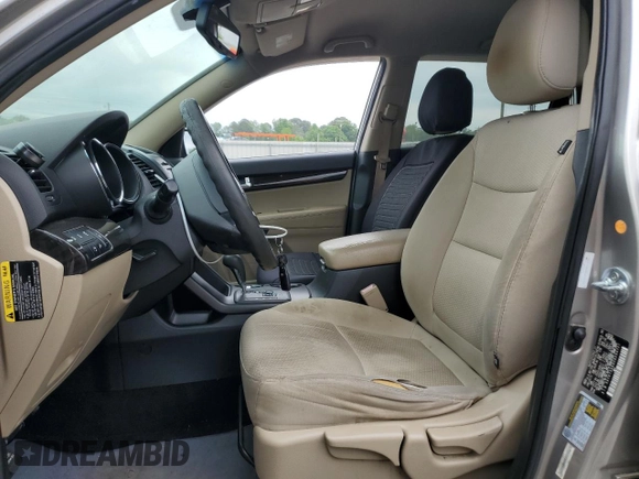 2012 Kia Sorento LX with VIN 5XYKT3A68CG294721, listed as a Copart auction lot 53873705 with 170,630 mi miles and Salvage Title. Bid and sale history available at DreamBid. Image 7.