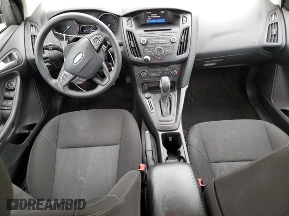 2017 Ford Focus SE with VIN 1FADP3F22HL291799, listed as a Copart auction lot 53789195 with 81,646 mi miles and Salvage title. Bid and sale history available at DreamBid. Image 8.
