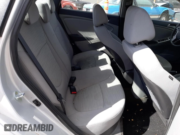 2017 Hyundai Accent SE with VIN KMHCT4AEXHU283030, listed as a Copart auction lot 61574902 with 0 mi miles. Bid and sale history available at carsss.com. Image 6.