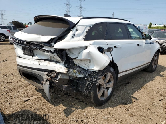 2019 Land Rover Range Rover Velar S with VIN SALYB2EN9KA219669, listed as a Copart auction lot 64601344 with 0 mi miles and Salvage Title. Bid and sale history available at carsss.com. Image 3.