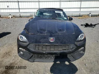 2018 FIAT 124 Spider Abarth z VIN JC1NFAEK0J0136955, wystawiony jako Copart lot #78896054 z przebiegiem 18 888 mil mil oraz Szkoda całkowita • Salvage title. Historia ofert i sprzedaży dostępna na DreamBid. Obrazek 5.