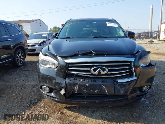2015 Infiniti QX60 with VIN 5N1AL0MM7FC529408, listed as a IAAI auction lot 42478663 with 106,566 mi miles and . Bid and sale history available at DreamBid. Image 12.
