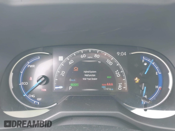 2023 Toyota RAV4 Hybrid XLE with VIN 2T3UWRFV3PW183004, listed as a IAAI auction lot 42407863 with 17,416 mi miles and . Bid and sale history available at DreamBid. Image 16.