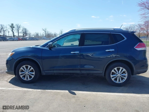 2016 Nissan Rogue S with VIN KNMAT2MV5GP634869, listed as a IAAI auction lot 41881414 with 77,197 mi miles. Bid and sale history available at carsss.com. Image 14.