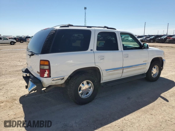 2001 GMC Yukon SLT z VIN 1GKEC13T81J152049, wystawiony jako Copart lot #56494675 z przebiegiem 160 102 mil mil oraz Szkoda całkowita • Salvage title. Historia ofert i sprzedaży dostępna na DreamBid. Obrazek 3.
