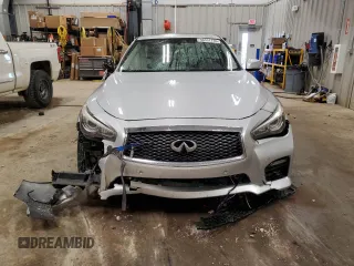 2017 Infiniti Q50 Red Sport 400 с VIN JN1FV7ARXHM871562, выставлен на аукционе Copart как лот 56331735 с пробегом 94 061 миль миль и Списание • Salvage title. История ставок и продаж доступна на DreamBid. Изображение 5.
