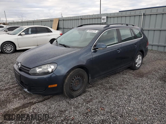 2010 Volkswagen Jetta SportWagen S with VIN 3VWKX7AJ2AM705933, listed as a Copart auction lot 80053374 with 222,045 mi miles and Clean Title. Bid and sale history available at carsss.com. Image 1.