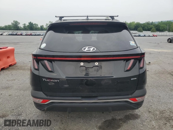 2022 Hyundai Tucson SEL z VIN 5NMJBCAE2NH037066, wystawiony jako Copart lot #59935565 z przebiegiem 54 998 mil mil oraz Szkoda całkowita • Salvage title. Historia ofert i sprzedaży dostępna na DreamBid. Obrazek 6.